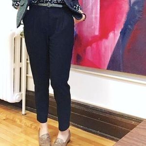 Frank and Oak Grant high-waist pleated pants NWT